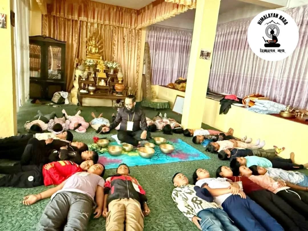 SOUND HEALING FOR 50 CHILDRENS DHAMMA CAMP 2022 AD