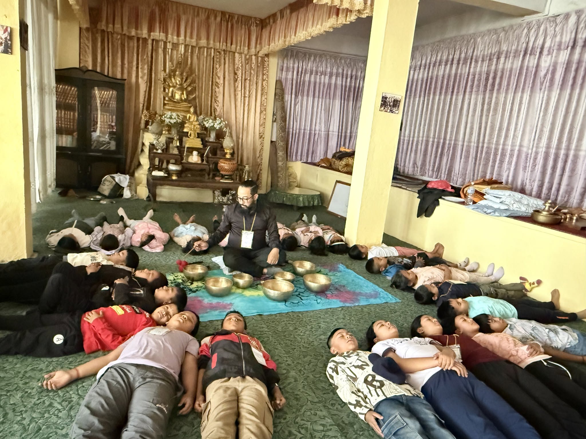 A Summer of Sound, Stillness and Smiles: Our Children's Dhamma Camp in Kirtipur