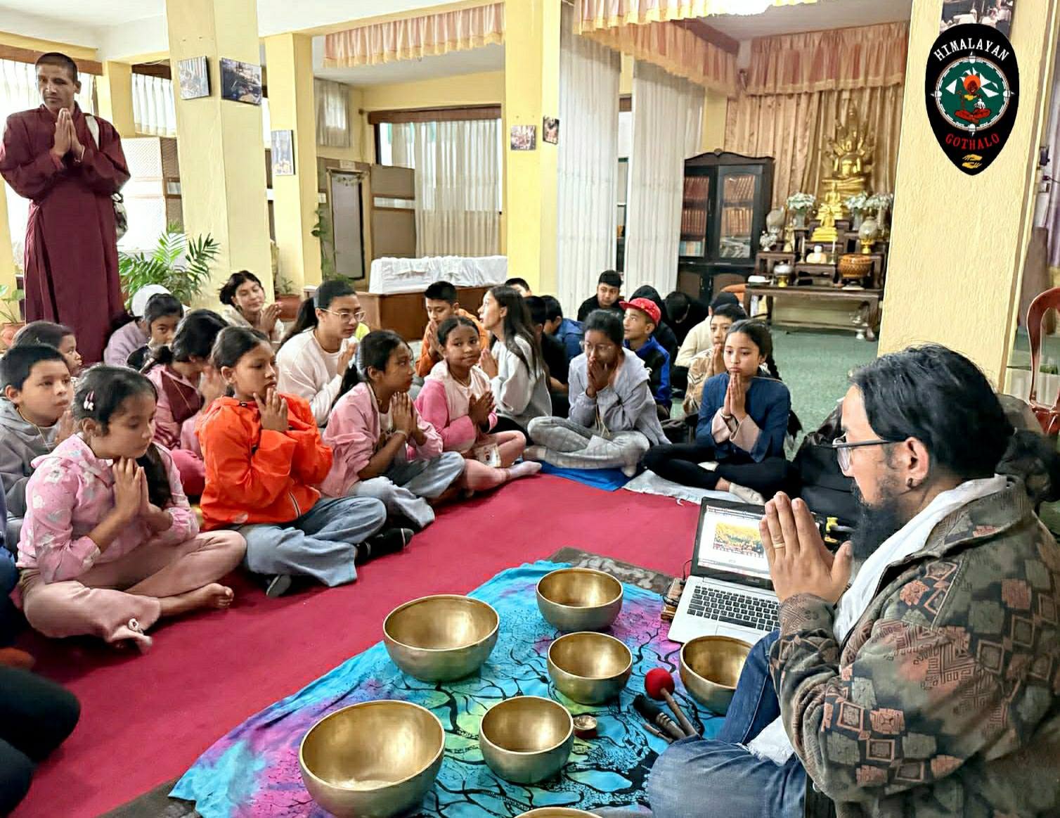 A Summer of Sound, Stillness and Smiles: Our Children's Dhamma Camp in Kirtipur