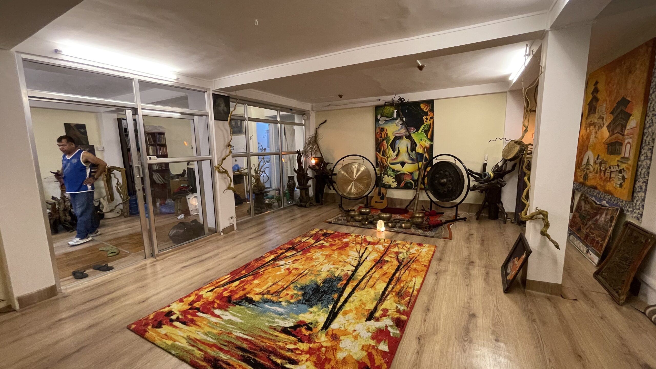 Sound healing studio in Thamel